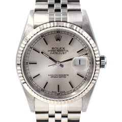 16234 Silver Index Dial - Full Set 36mm