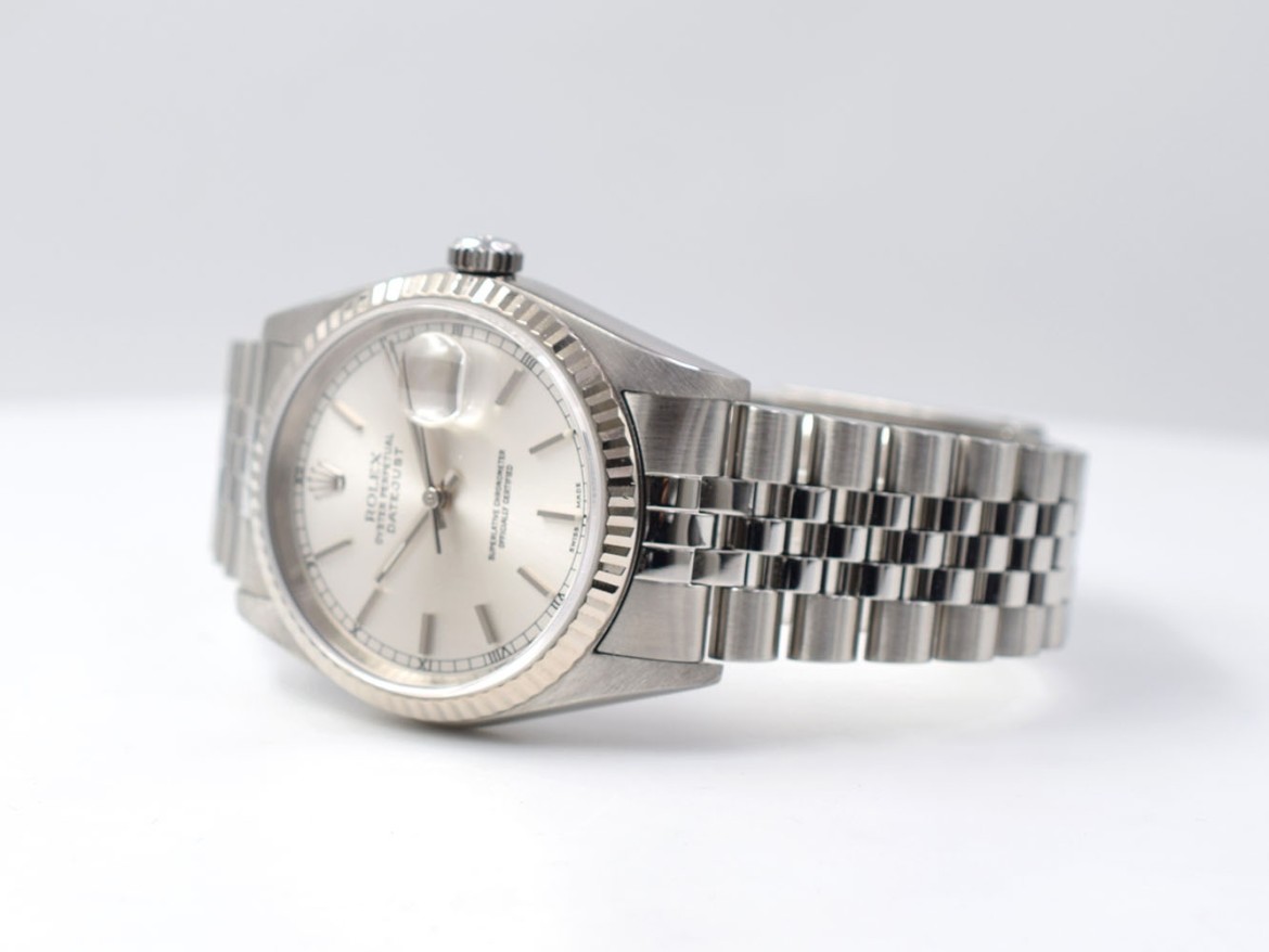 16234 Silver Index Dial - Full Set 36mm