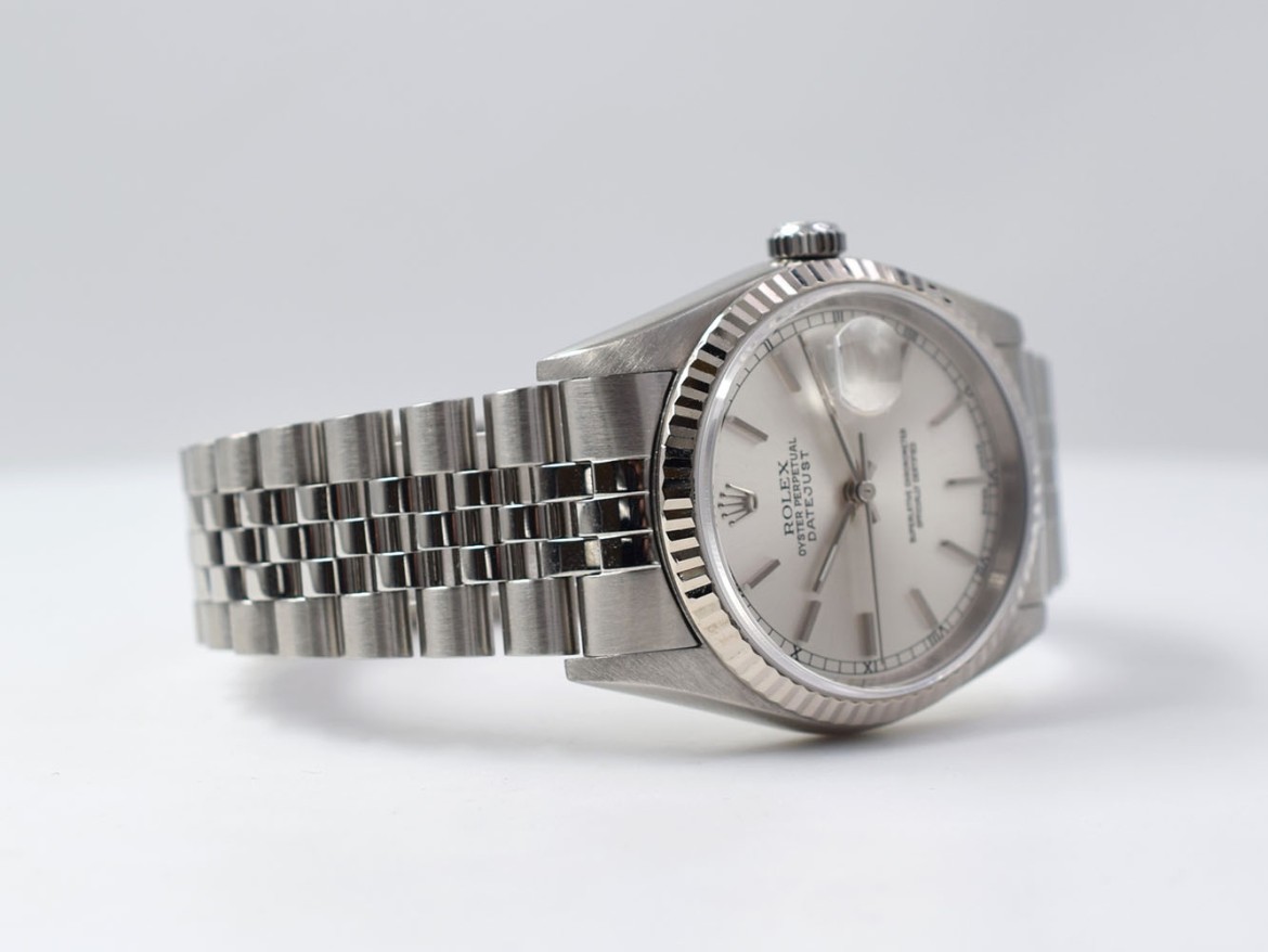 16234 Silver Index Dial - Full Set 36mm