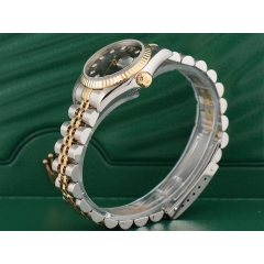 69173 Black Dial With Diamonds - Full Set 26mm