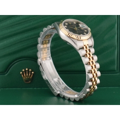 69173 Black Dial With Diamonds - Full Set 26mm