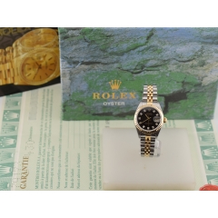 69173 Black Dial With Diamonds - Full Set 26mm