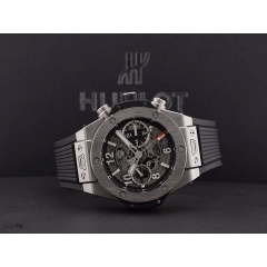 Unico Certified Chronograph 42MM Titanium Like New Box+Papers