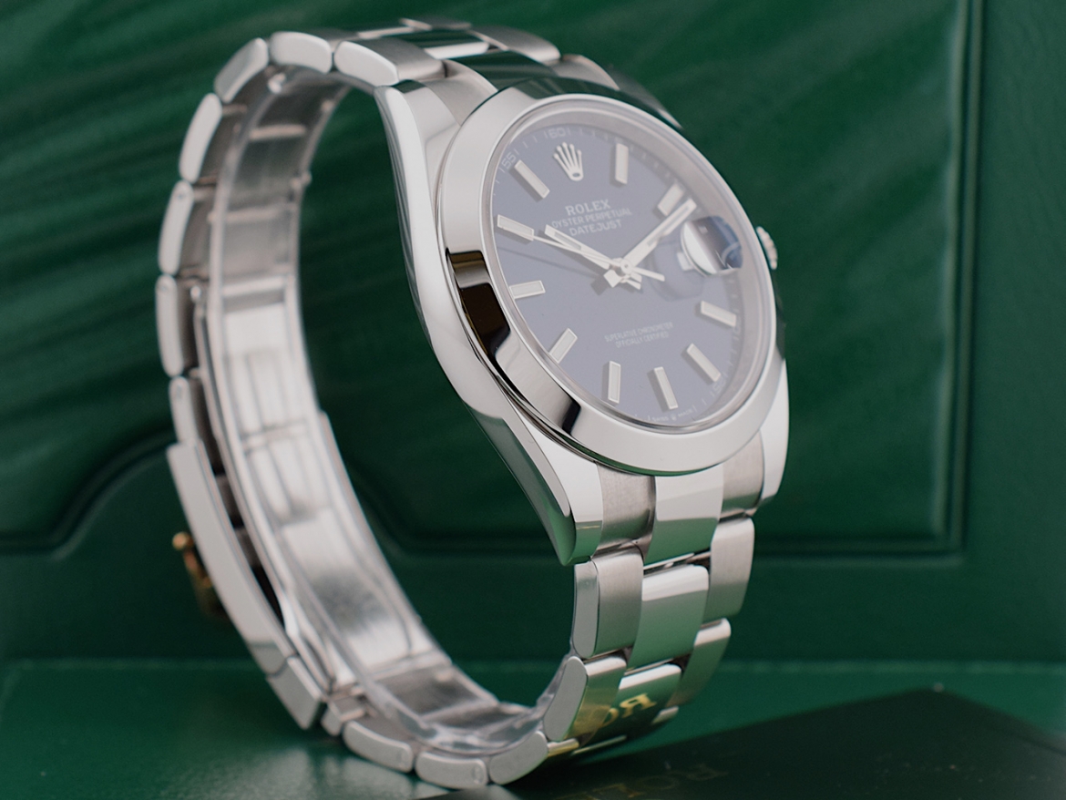 126300 Blue Index Dial 41mm - New 2024