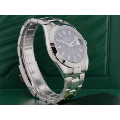 126300 Blue Index Dial 41mm - New 2024