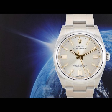 36mm silver new