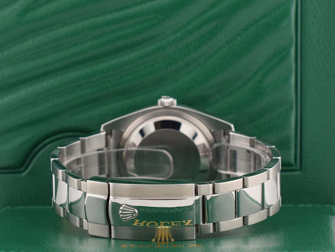 116234 Black Dial With Big Diamonds - Full Set 36mm