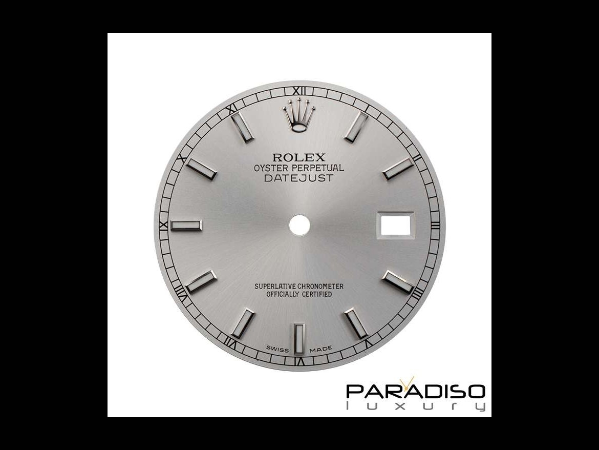 Dial for 116200/116234 - Silver index