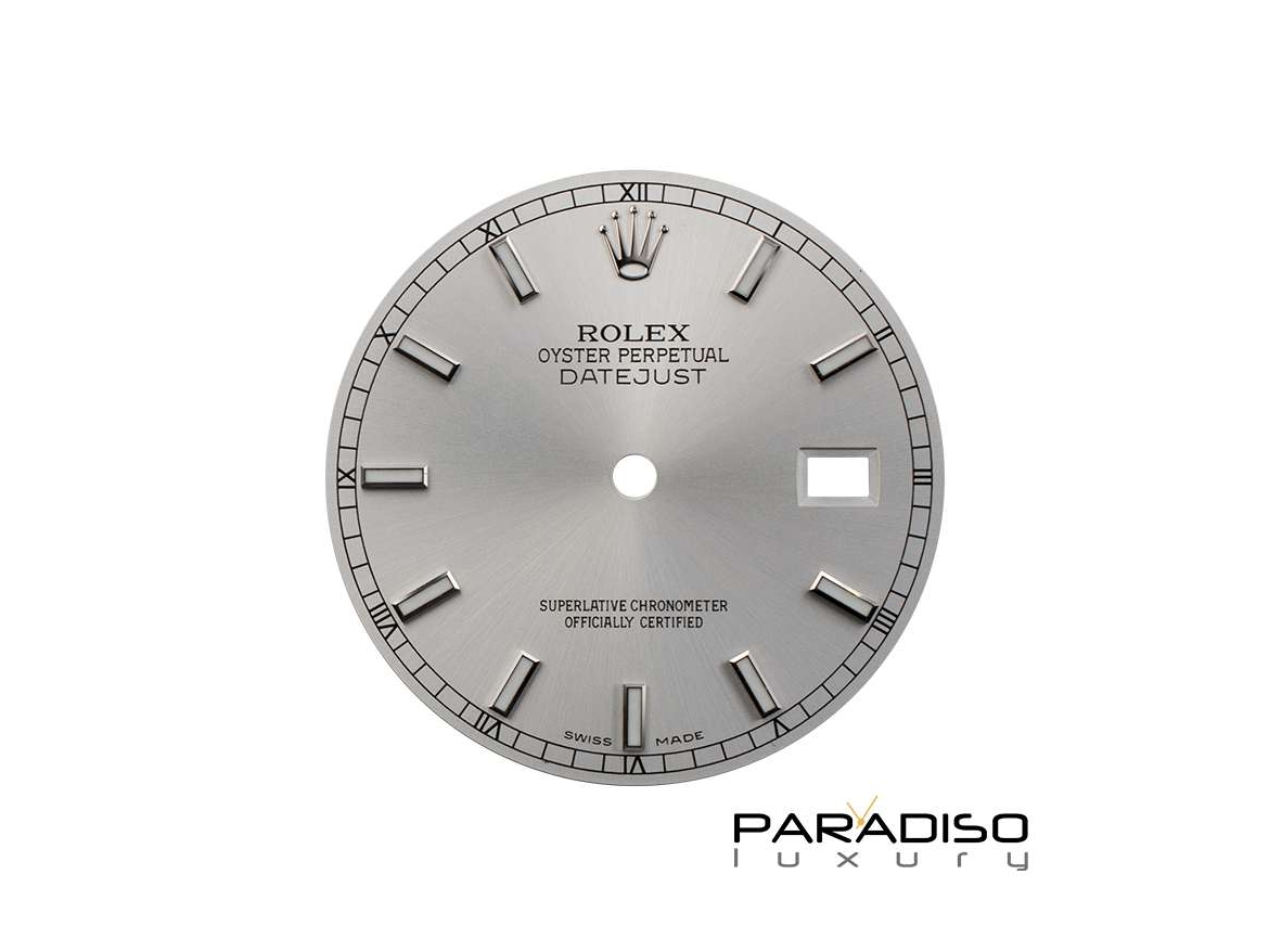 Dial for 116200/116234 - Silver index