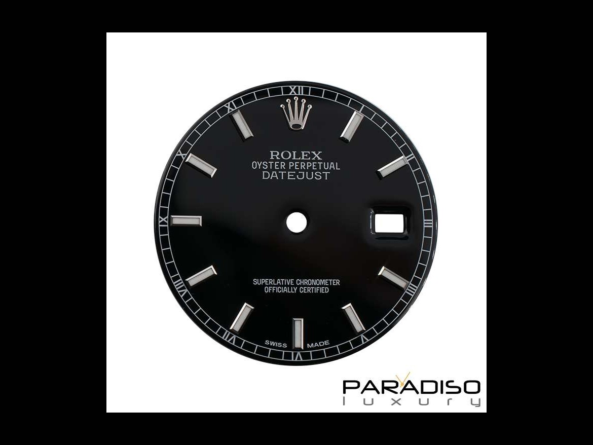 Dial for 116200/116234 - Black index