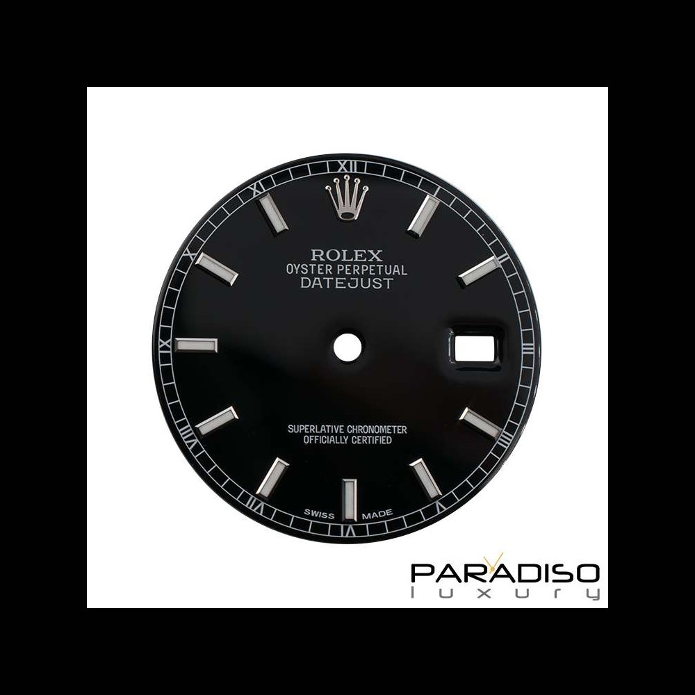 Dial for 116200/116234 - Black index