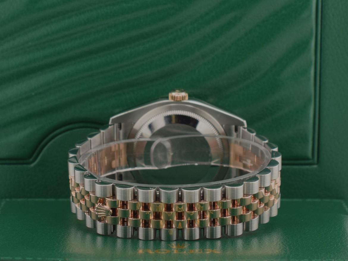 116231 Steel & Rose Gold With Black Jubilee Dial - Full Set 36mm