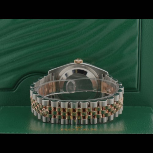 116231 Steel & Rose Gold With Black Jubilee Dial - Full Set 36mm