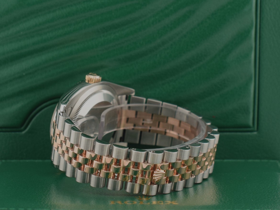 116231 Steel & Rose Gold With Black Jubilee Dial - Full Set 36mm