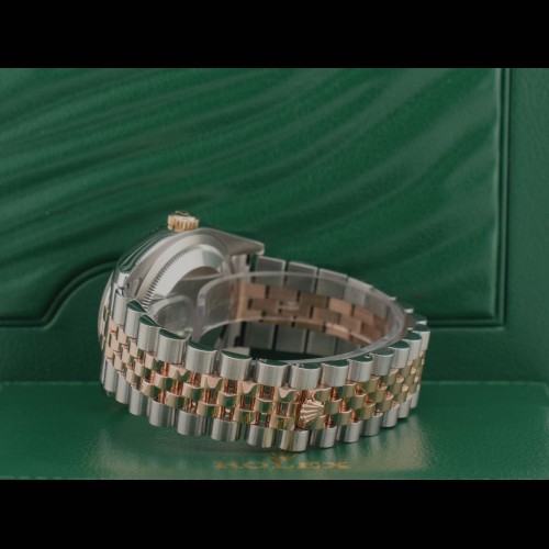 116231 Steel & Rose Gold With Black Jubilee Dial - Full Set 36mm