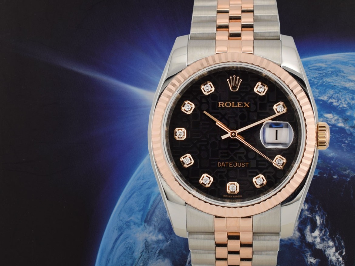 116231 Steel & Rose Gold With Black Jubilee Dial - Full Set 36mm