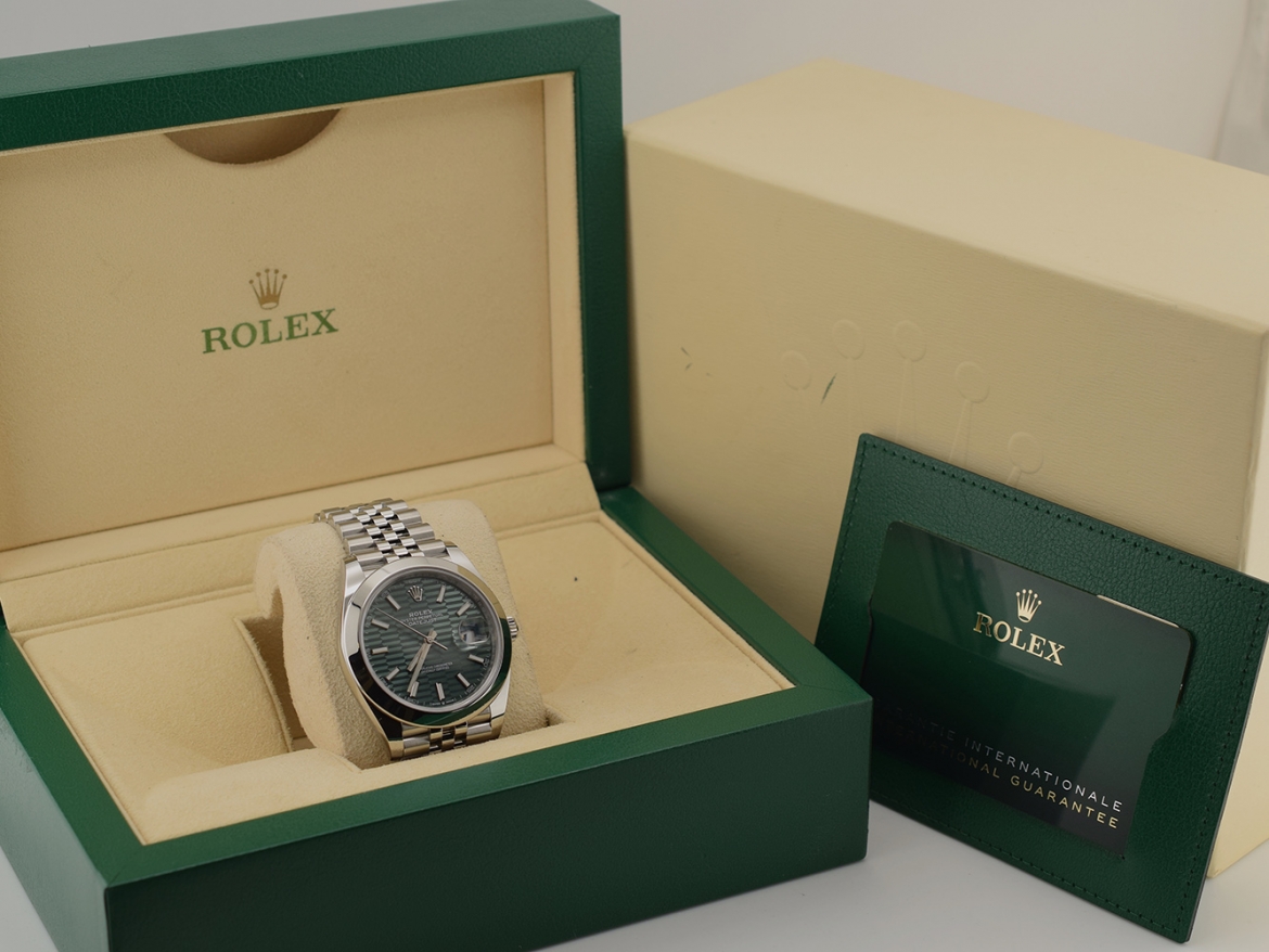 126300 Green Motif Dial - Discontinued New 2023 41mm