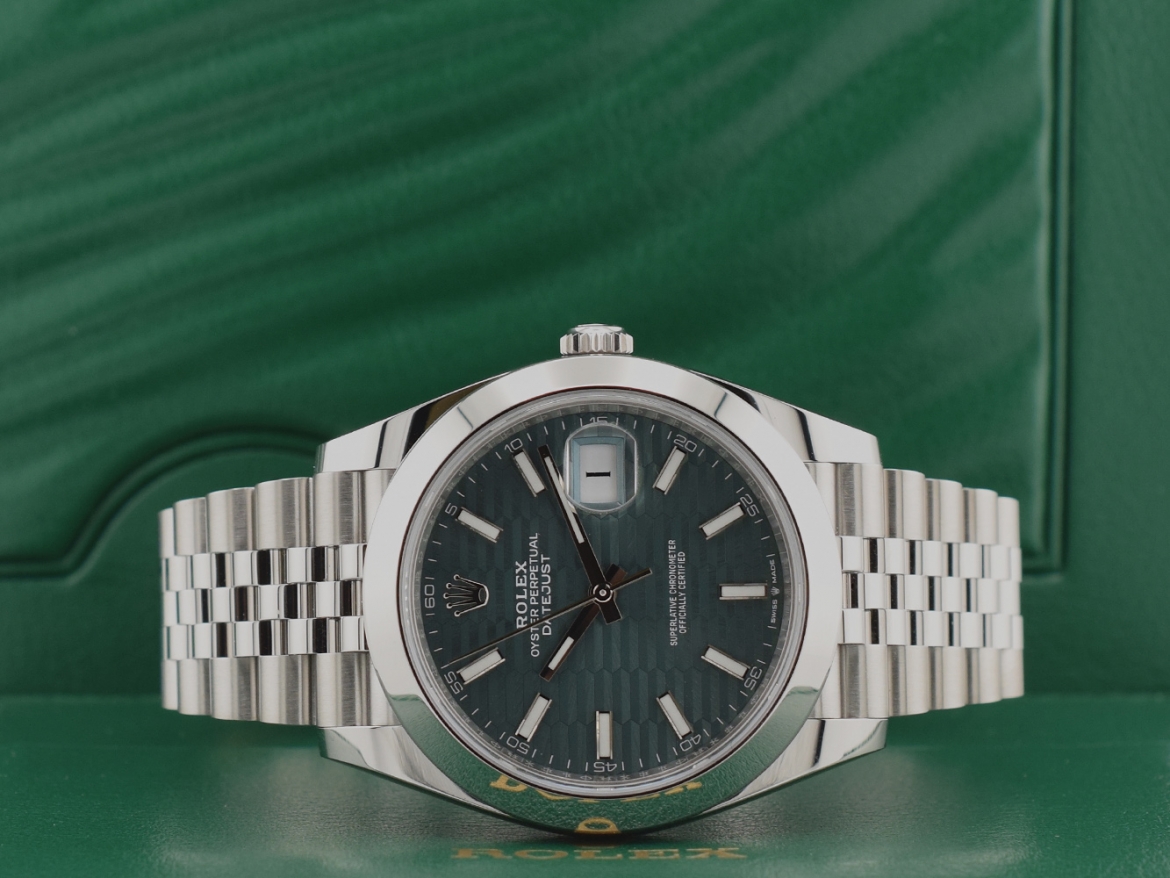 126300 Green Motif Dial - Discontinued New 2023 41mm