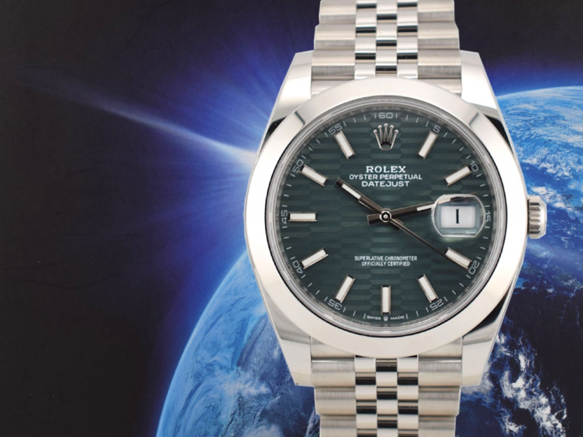 126300 Green Motif Dial - Discontinued New 2023 41mm