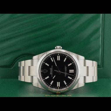 41mm ref. 124300 Black Dial New