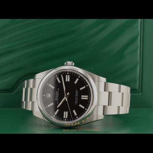 41mm ref. 124300 Black Dial New
