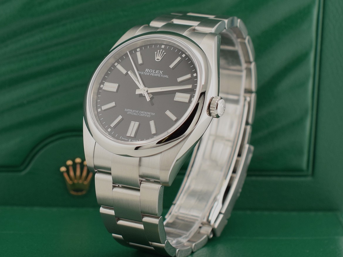 41mm ref. 124300 Black Dial New