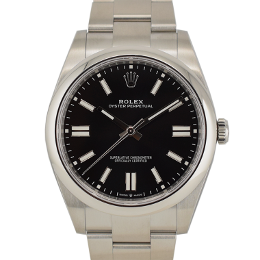 41mm ref. 124300 Black Dial New