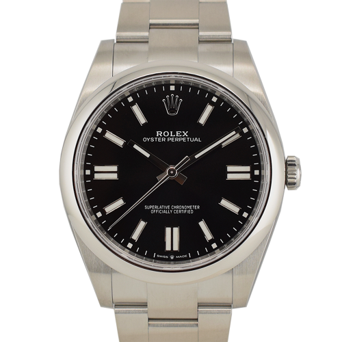 41mm ref. 124300 Black Dial New