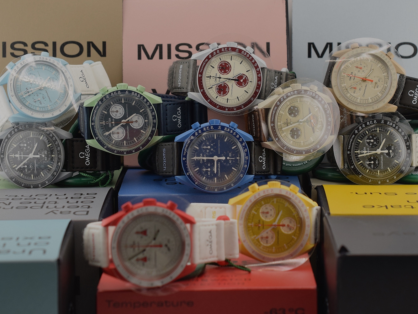 Omega Moonswatch Collection 11PZ. new