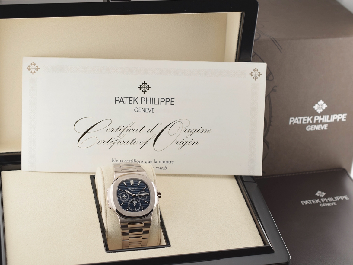 5740/1G-001 New 2018 - Perpetual Calendar White Gold