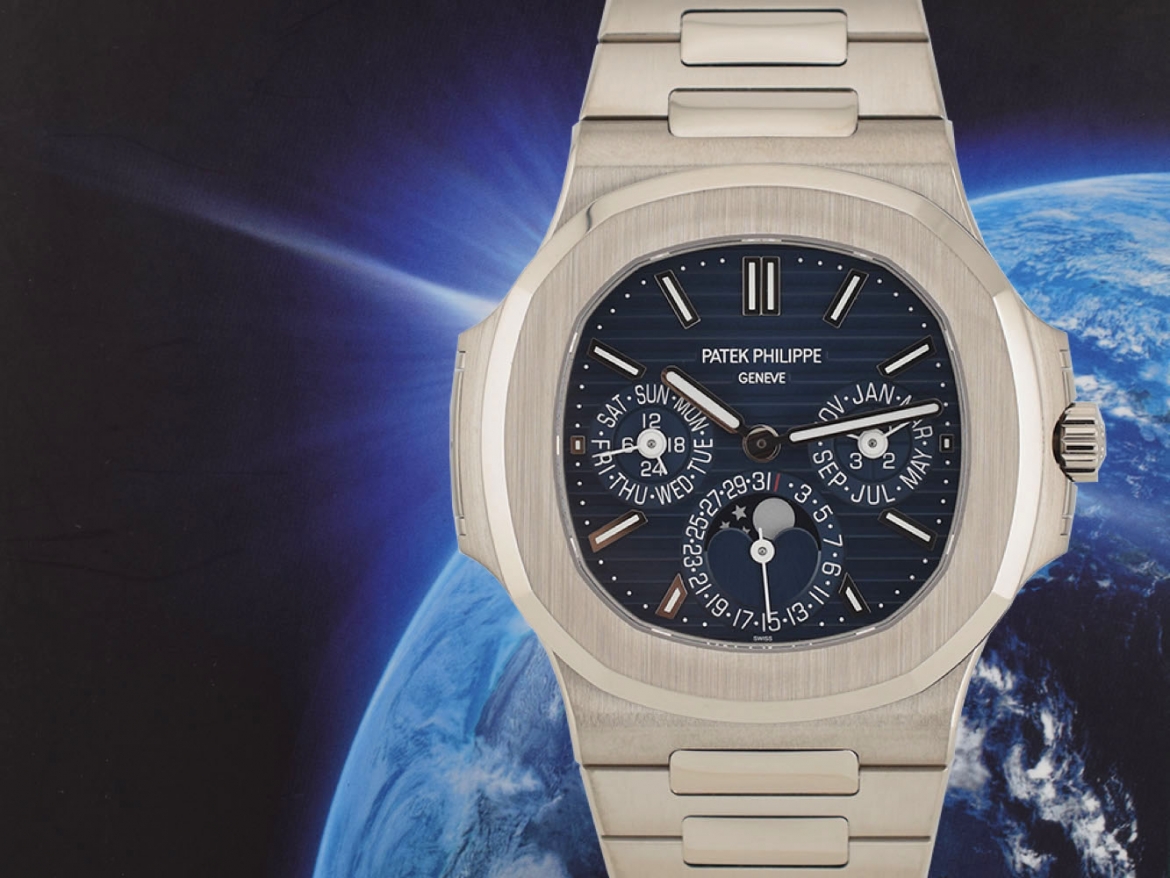 5740/1G-001 New 2018 - Perpetual Calendar White Gold