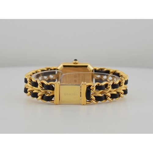 Première Gold Plated Leather Quartz