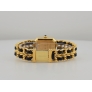 Première Gold Plated Leather Quartz
