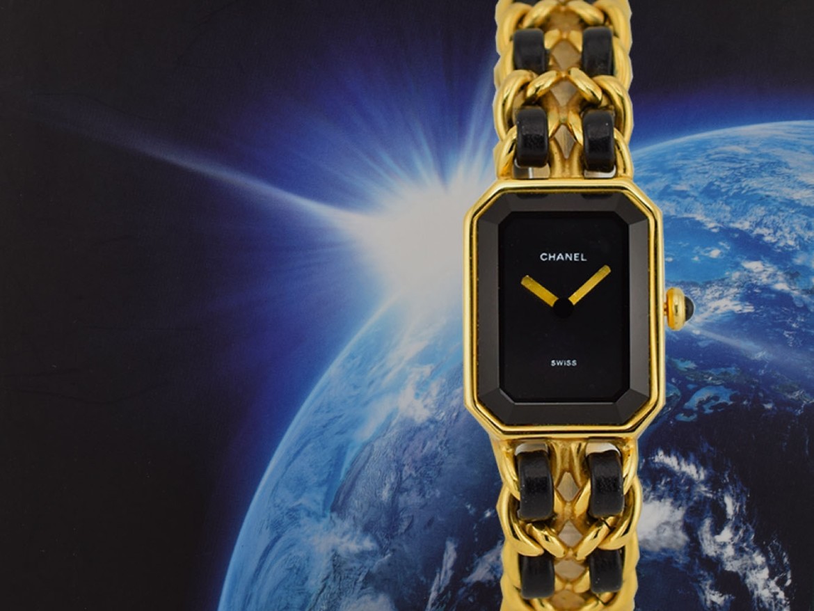 Première Gold Plated Leather Quartz