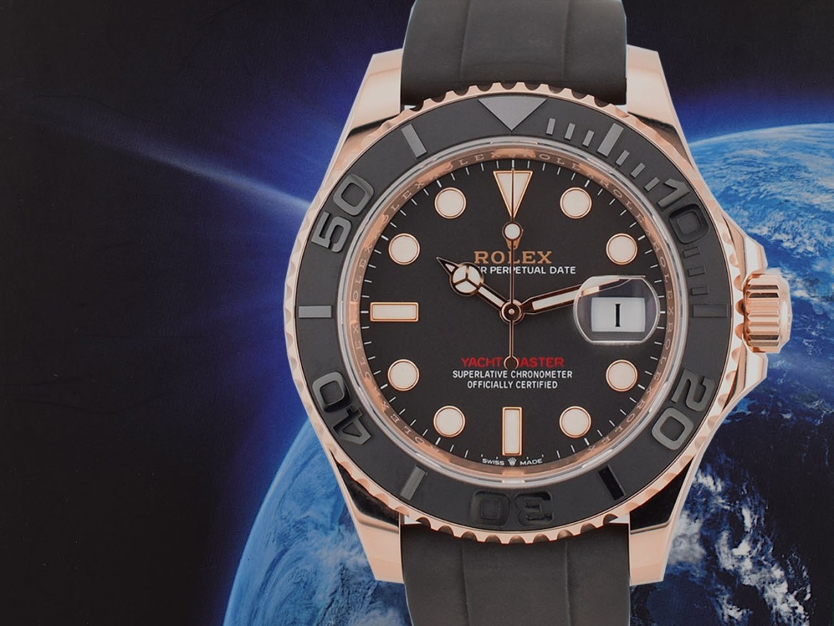 Rose Gold 40mm ref. 126655 Oysterflex new