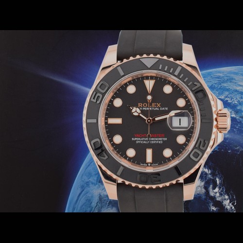 Rose Gold 40mm ref. 126655 Oysterflex new