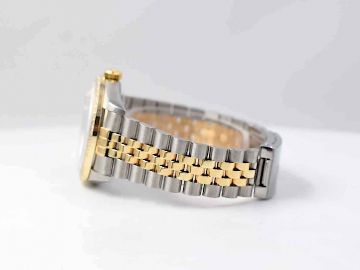 16233 Gold Jubilee Dial With Diamonds - After Diamonds Bezel