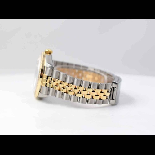 16233 Gold Jubilee Dial With Diamonds - After Diamonds Bezel