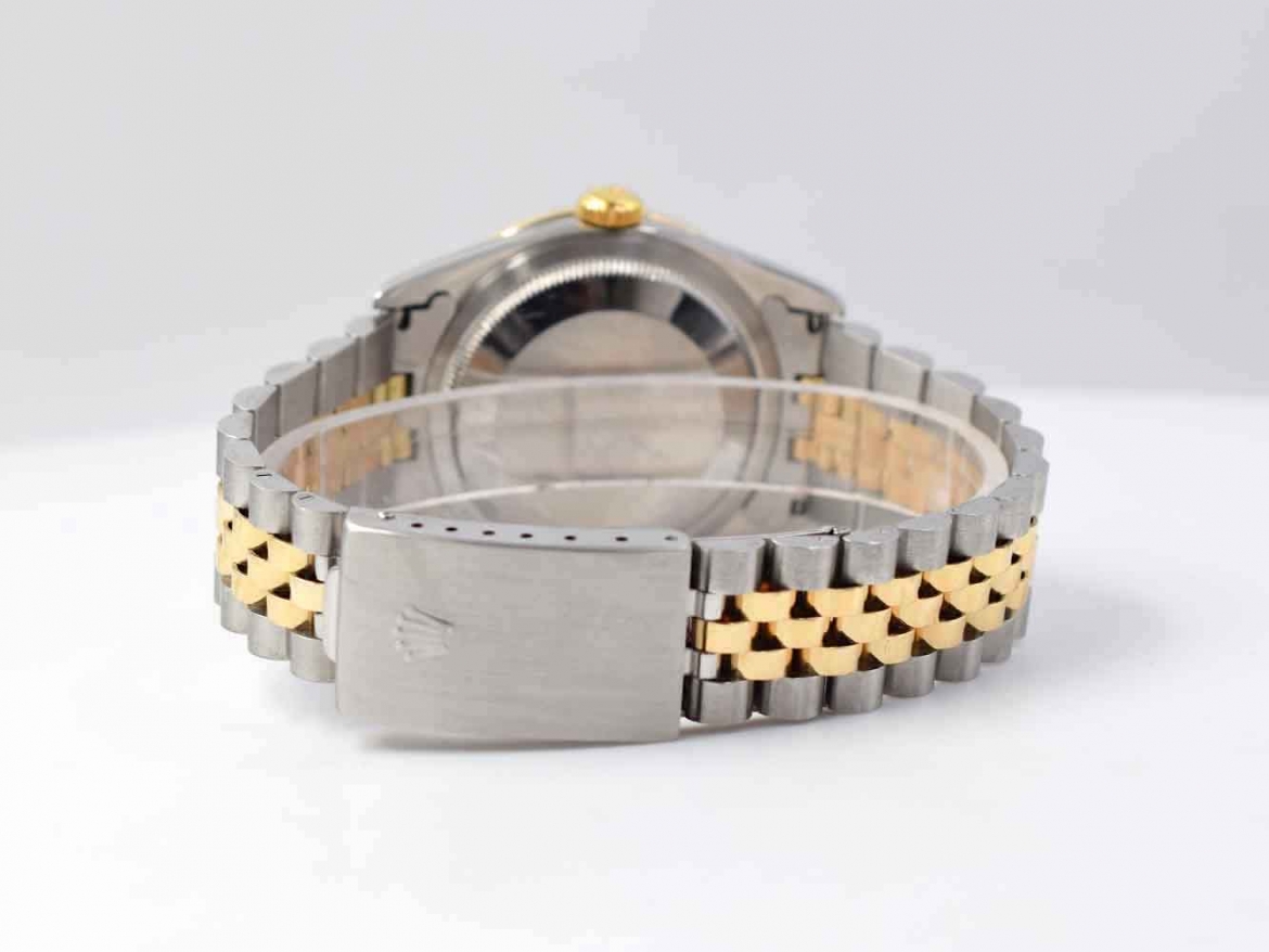 16233 Gold Jubilee Dial With Diamonds - After Diamonds Bezel