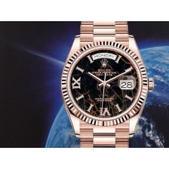 36mm Eisenkiesel Diamond Dial New