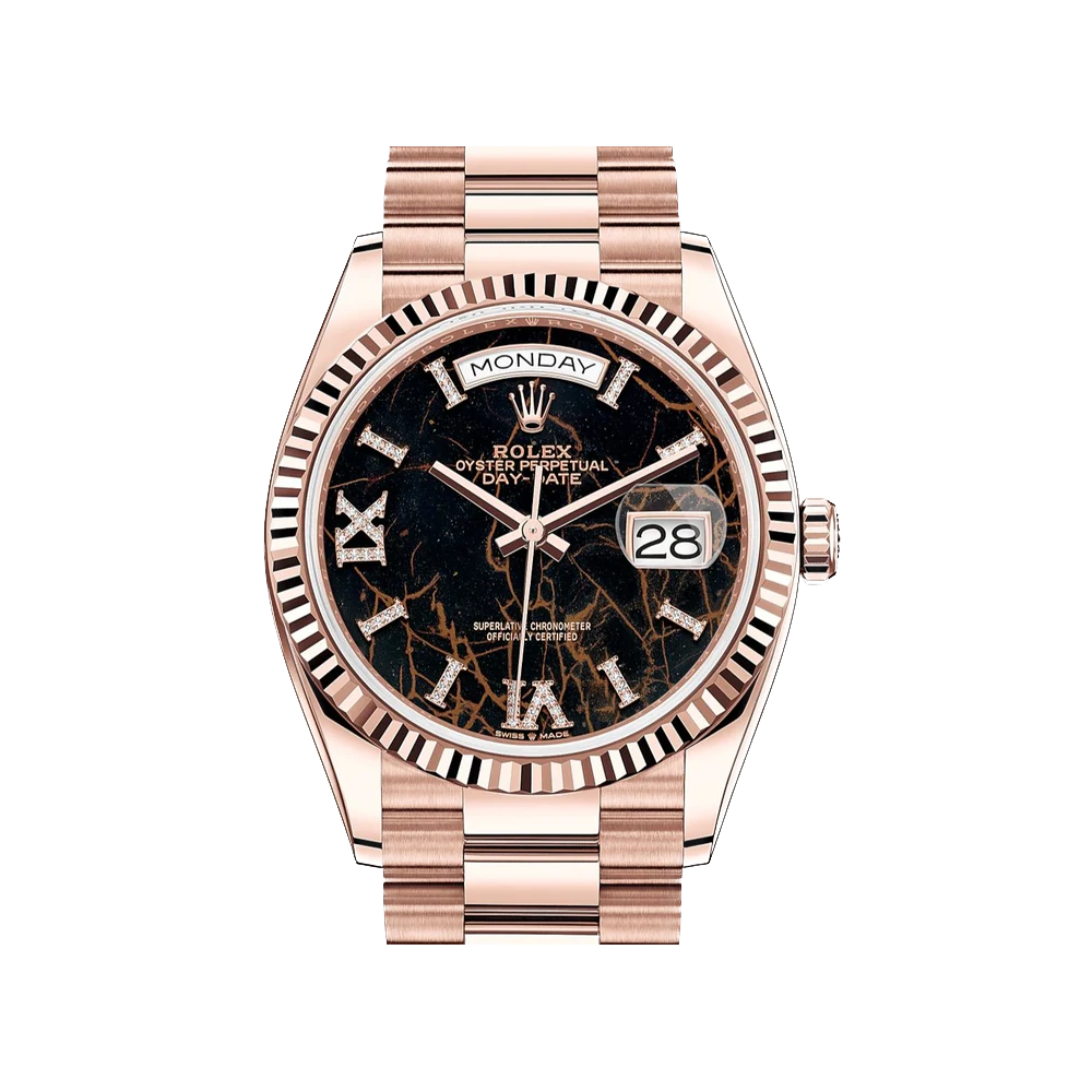 36mm Eisenkiesel Diamond Dial New