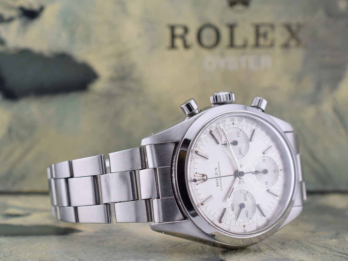 1967 Rolex Chronograph Pre Daytona 6238 Full Set + Carlo Pergola expertise