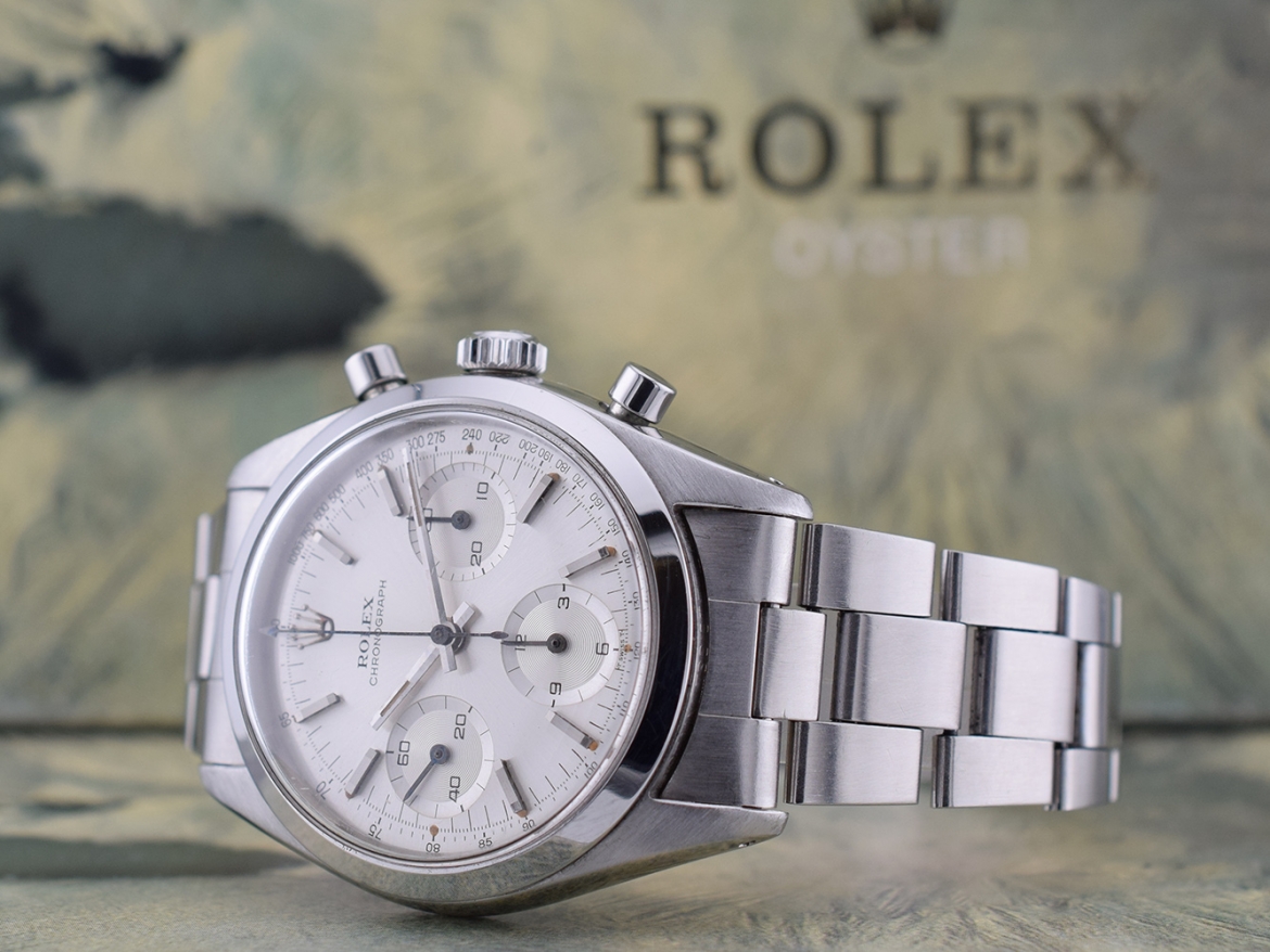 1967 Rolex Chronograph Pre Daytona 6238 Full Set + Carlo Pergola expertise