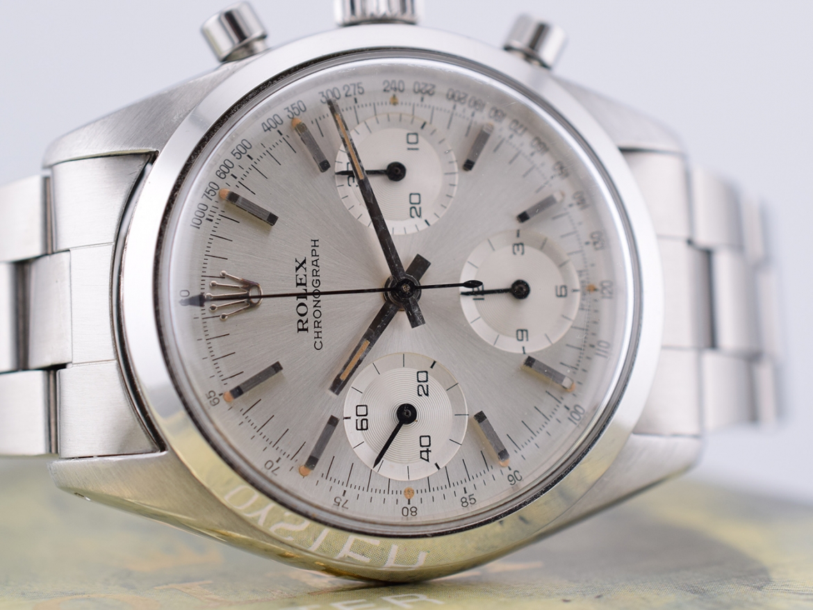 1967 Rolex Chronograph Pre Daytona 6238 Full Set + Carlo Pergola expertise
