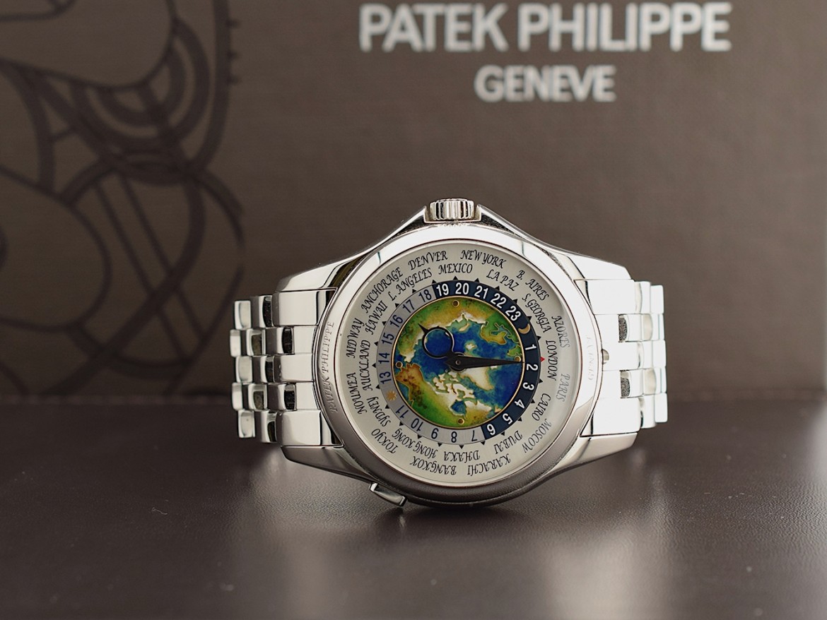 5131/1P-001 Platinum World Time