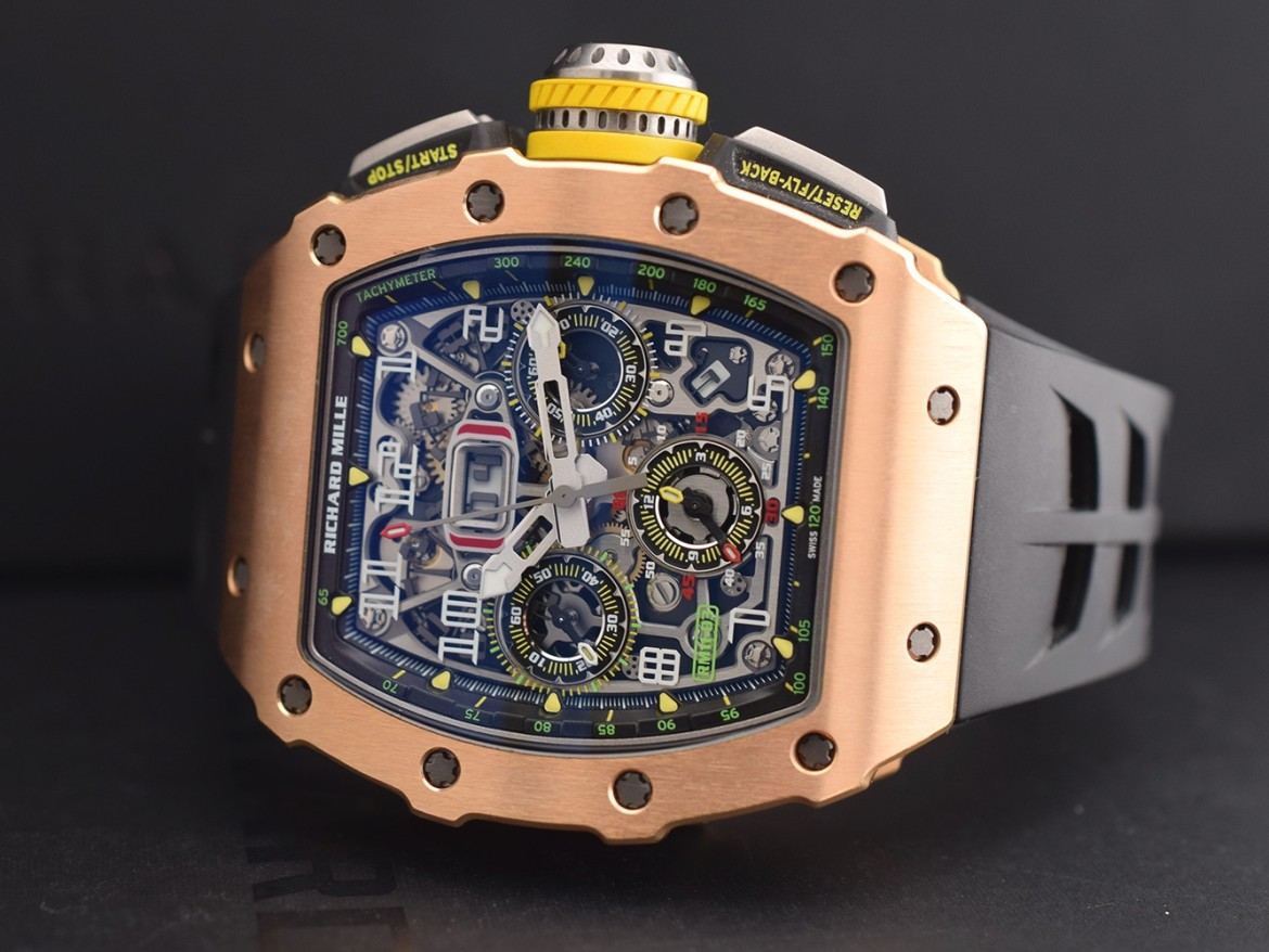 Rm11-03 Rose Gold - Titanium