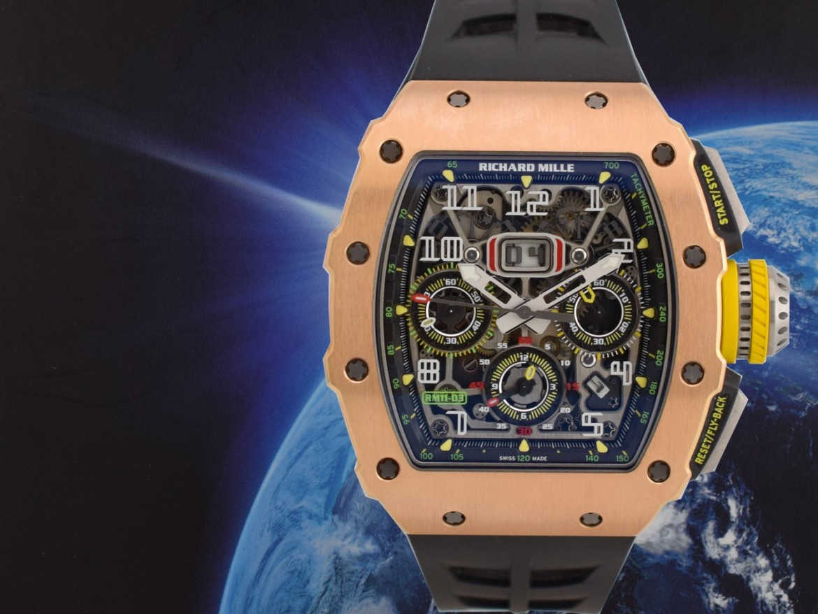 Rm11-03 Rose Gold - Titanium