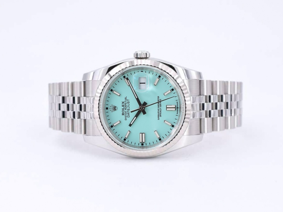 116234 After Turquoise Dial - Full set 36mm