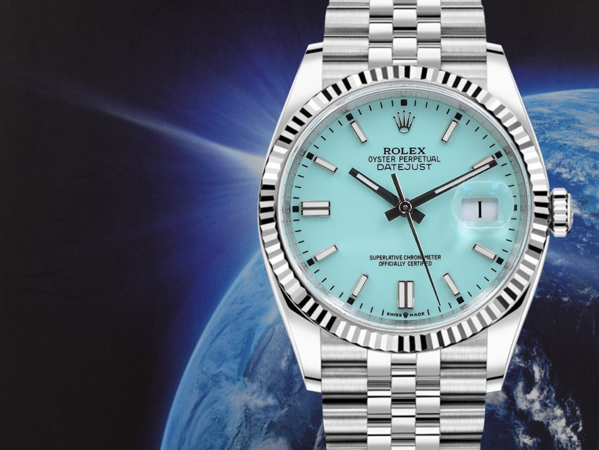 116234 After Turquoise Dial - Full set 36mm