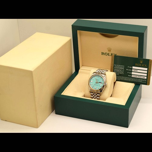 116234 After Turquoise Dial - Full set 36mm
